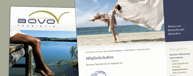 aovo Touristik mit neuer Internet-Präsenz
