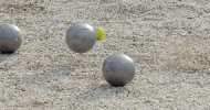 Boule auf der Allee