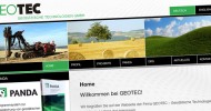 GEOTEC Webseite