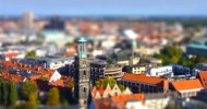 Miniatur Hannover mit dem Tilt-Shift Effekt