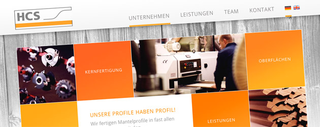 Webdesign mit Profil