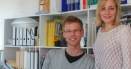 Daniel Bridge und Katrin Witthus – die neuen Azubis bei Impuls