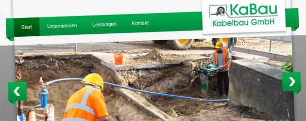 Neue Internetseite der Firma KaBau Neue Internetseite der Firma KaBau