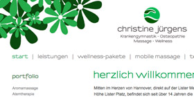 Praxis für Krankengymnastik, Osteopathie, Massage, Wellness - Christine Jürgens Praxis für Krankengymnastik, Osteopathie, Massage, Wellness - Christine Jürgens