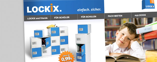 LOCKIX ist Dein Schließfach!
