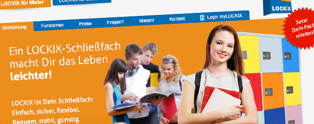 LOCKIX ist das Schulschließfach!