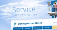 Montageservice Hirsch Webseite