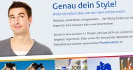 Internetseite für Wicky Großhandels GmbH