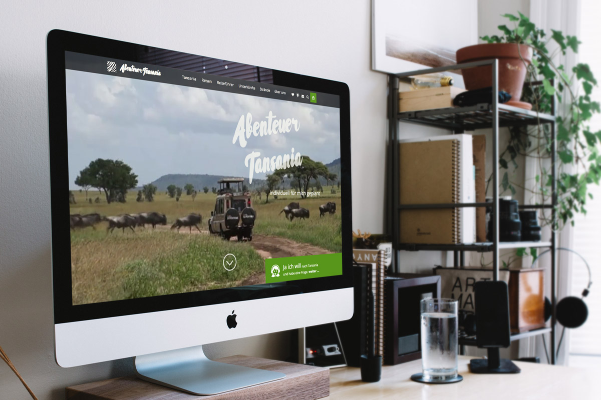 Website-Referenz Abenteuer Tansania