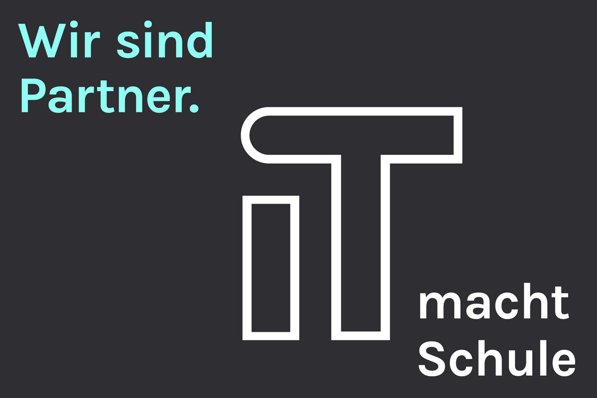 IT macht Schule. Impuls ist dabei. Abbildung