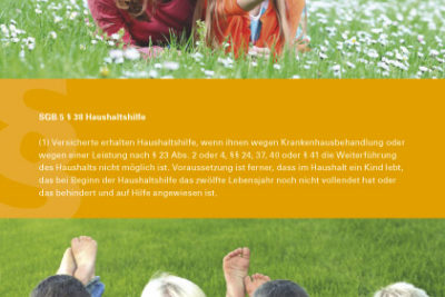 Kinderbetreuung beim ambulanten Pflegedienst »Regenbogen« Abbildung