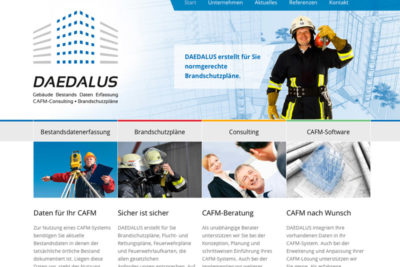 Daedalus Webseite