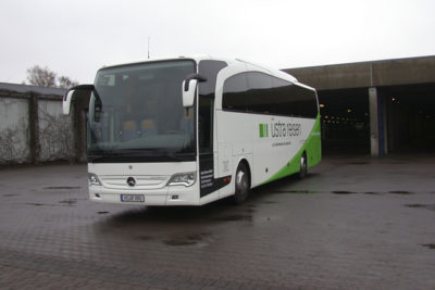 Busbeschriftung üstra Reisen Abbildung
